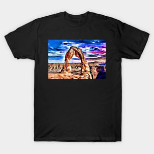 Arches National Park Utah Delicate Arch Landscape T-Shirt